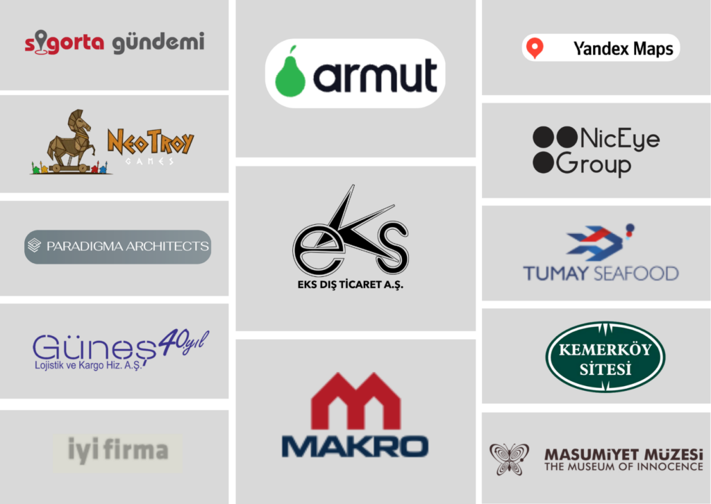 Referanslarımız — logo kolajı 7
