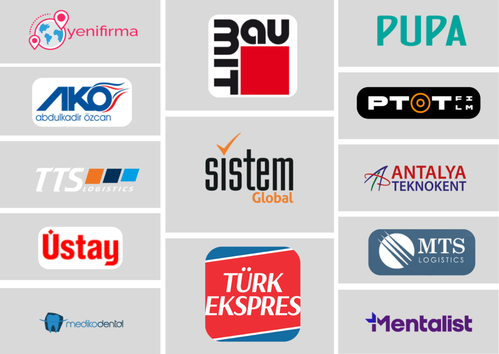 Referanslarımız — logo kolajı 8